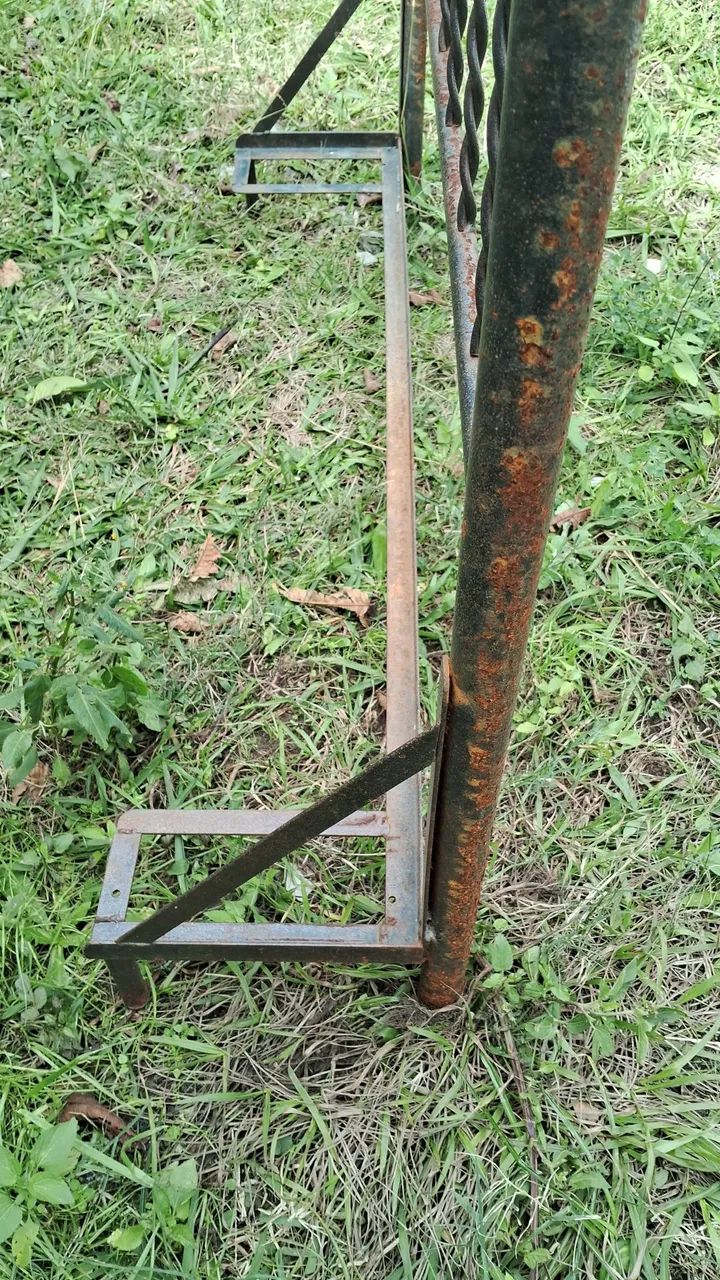 Cabeceira de ferro para cama de casal - Foto 5