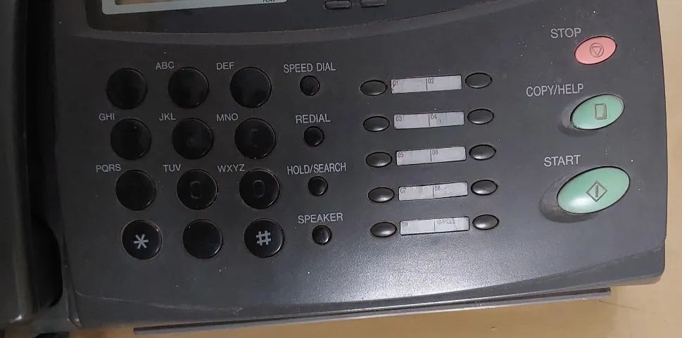 Fax/Telefone Sharp Ux-108 - Foto 2
