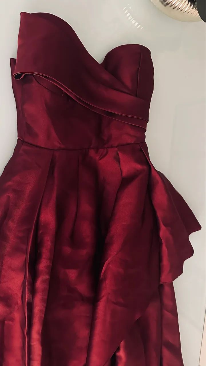 Vestido Marsala 