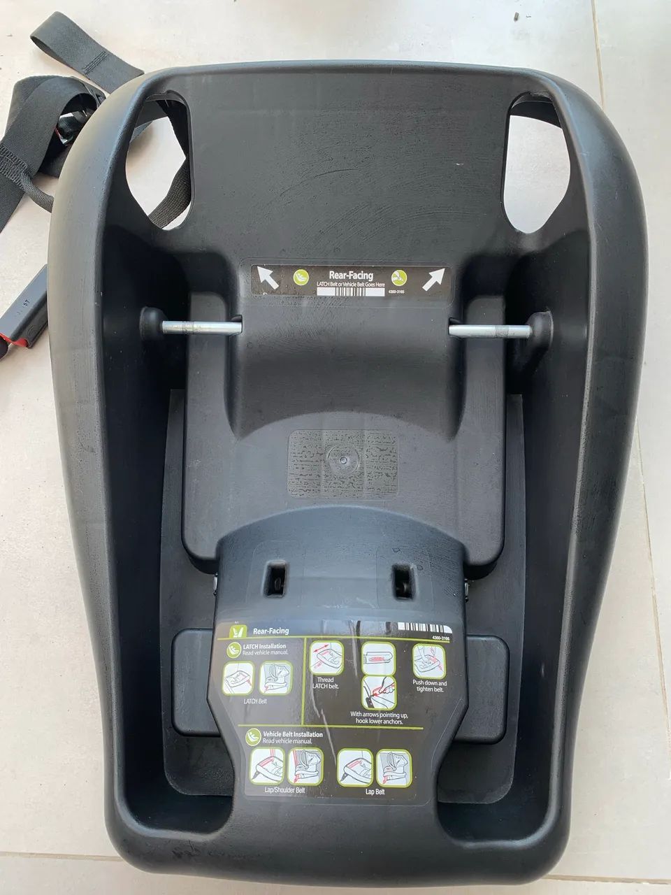 Bebê Conforto Maxi-Cosi Com Base Para Carro Rosa Premium Proteção Lateral - Foto 5