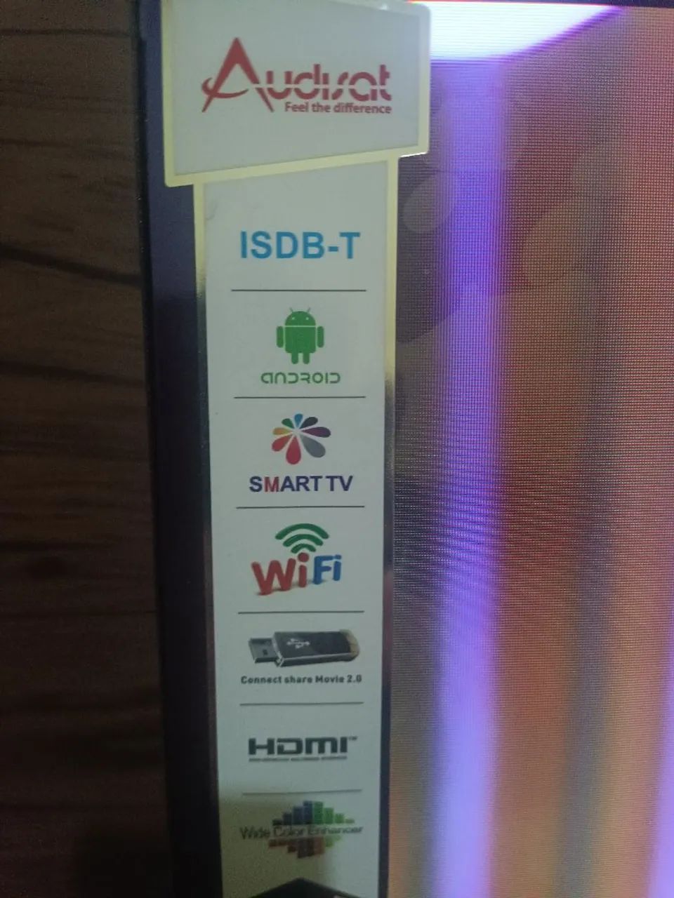 Tv smart nova no plástico 32 polegadas  - Foto 2