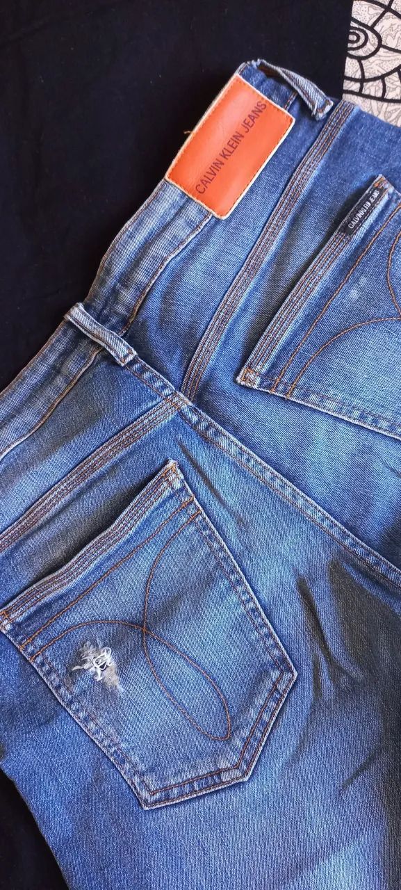 CALÇA JEANS CALVIN KLEIN - Foto 4
