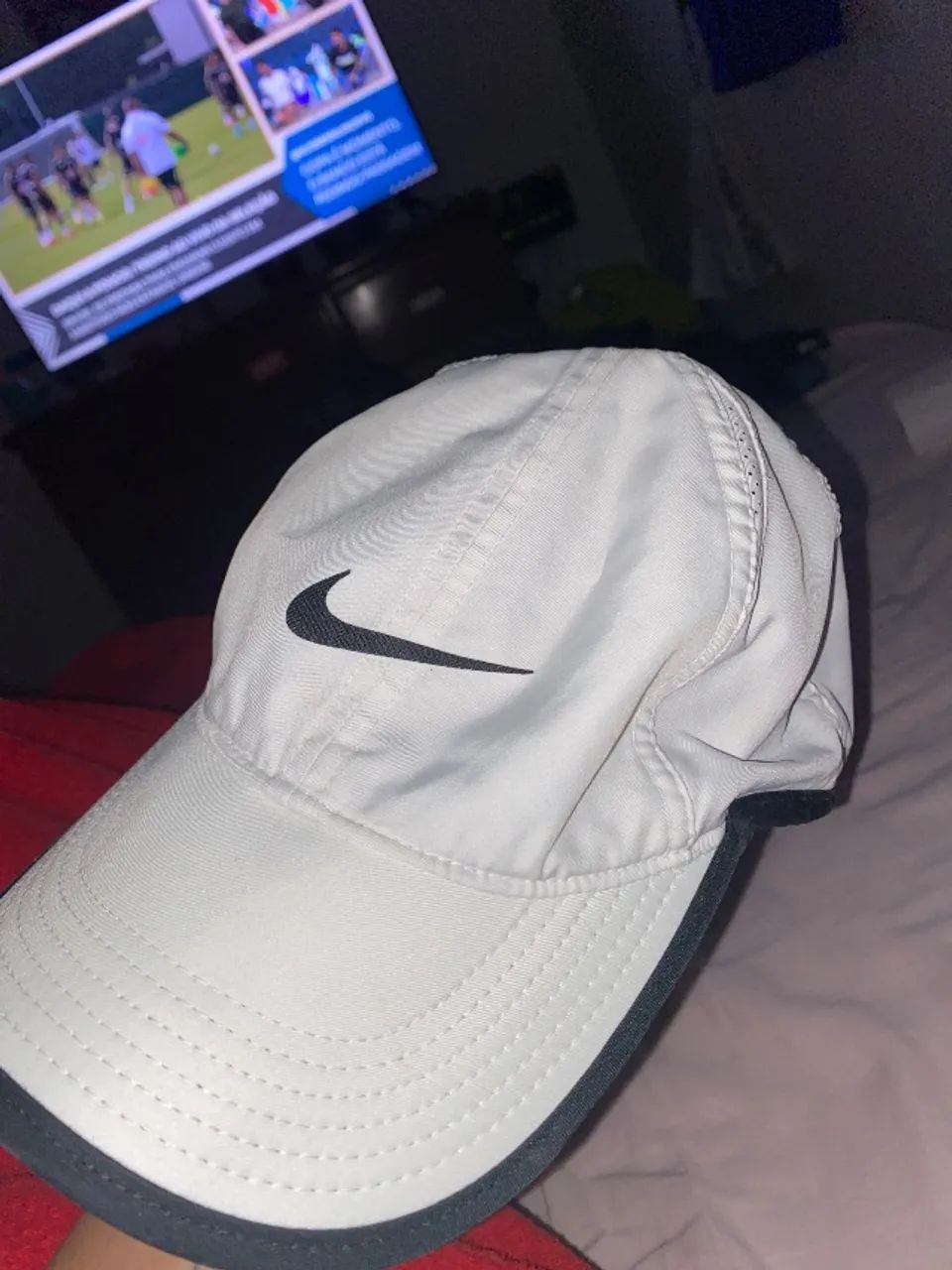 boné nike dri fit branco - Foto 2