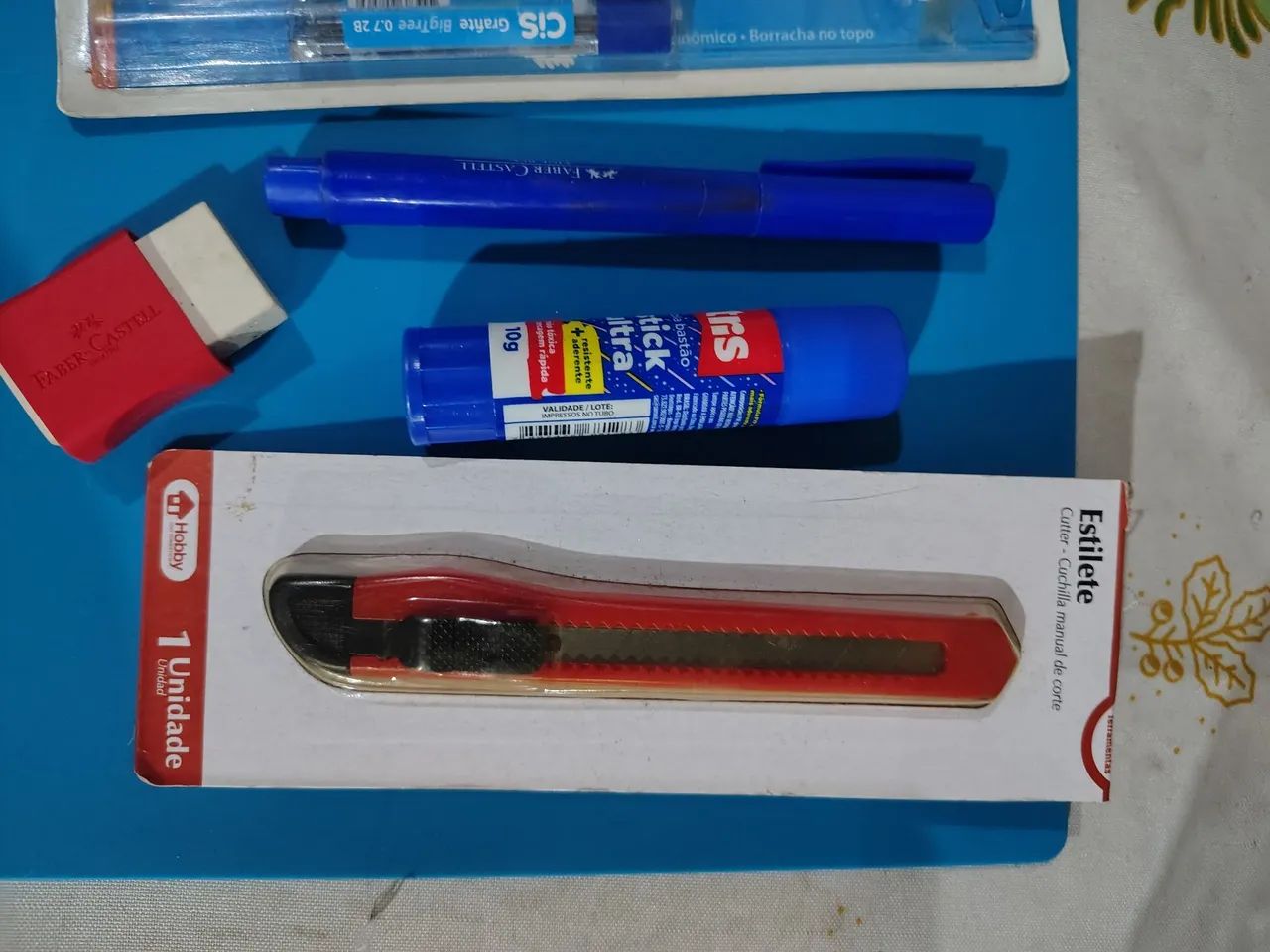 Kit fe papelaria + porta lápis  - Foto 3