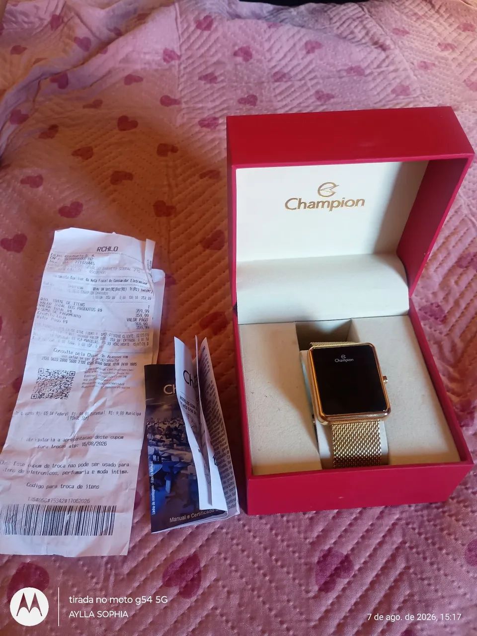 Vendo Relógio Champion Novo - Foto 4