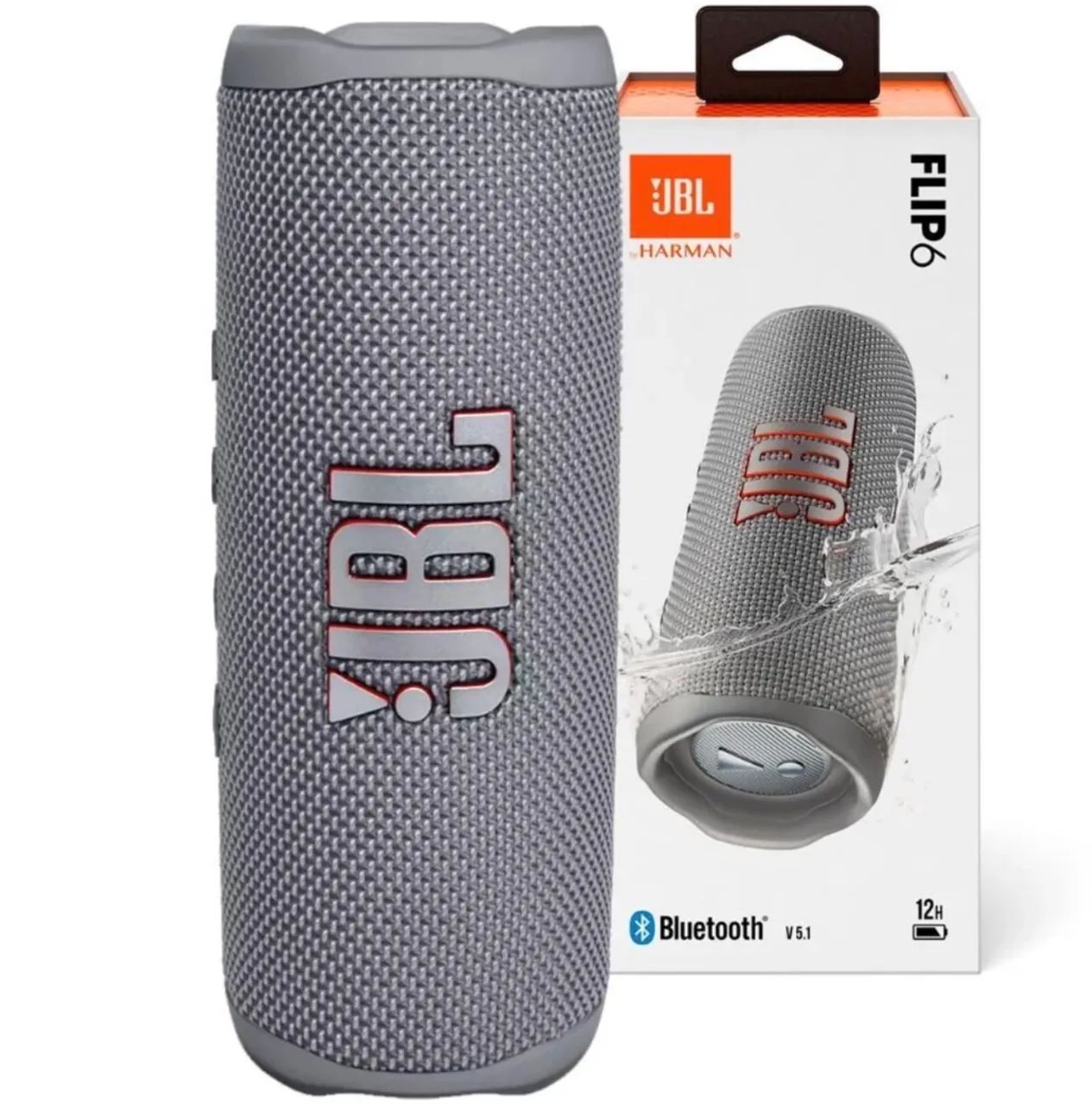 Caixa Som JBL Flip 6 (Original) - Equipamentos e Acessórios de Som