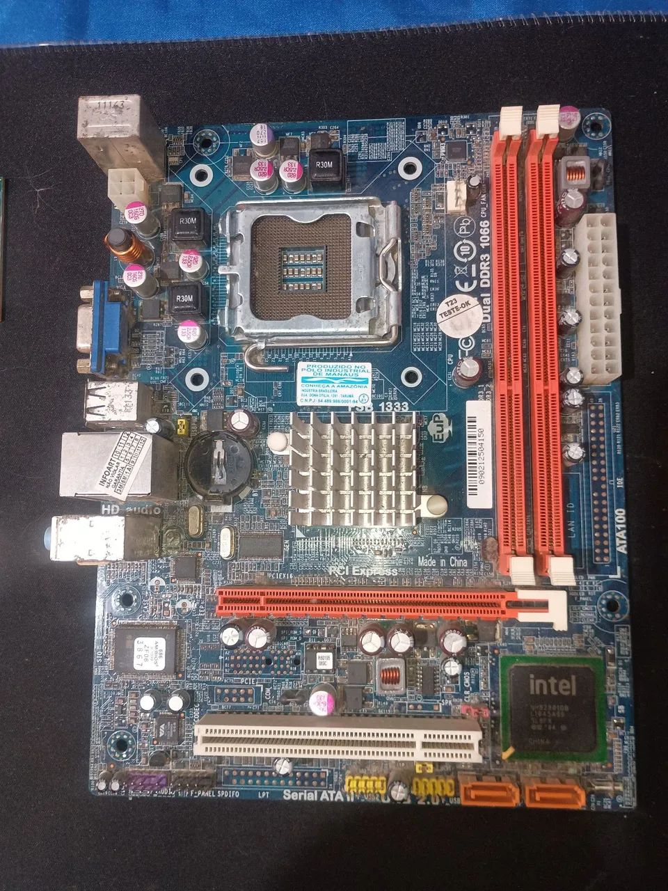 CPUs, memoria RAM e placa mãe 775 - Foto 3