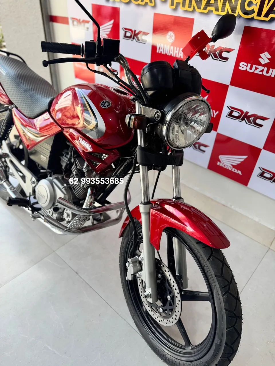 CBF125　カスタム　赤　CB125 CBX125 RZ125 YBR EN125 125デューク CBF125 カスタム 赤 CB125 CBX125 RZ125 YBR EN125 125デューク 【公式