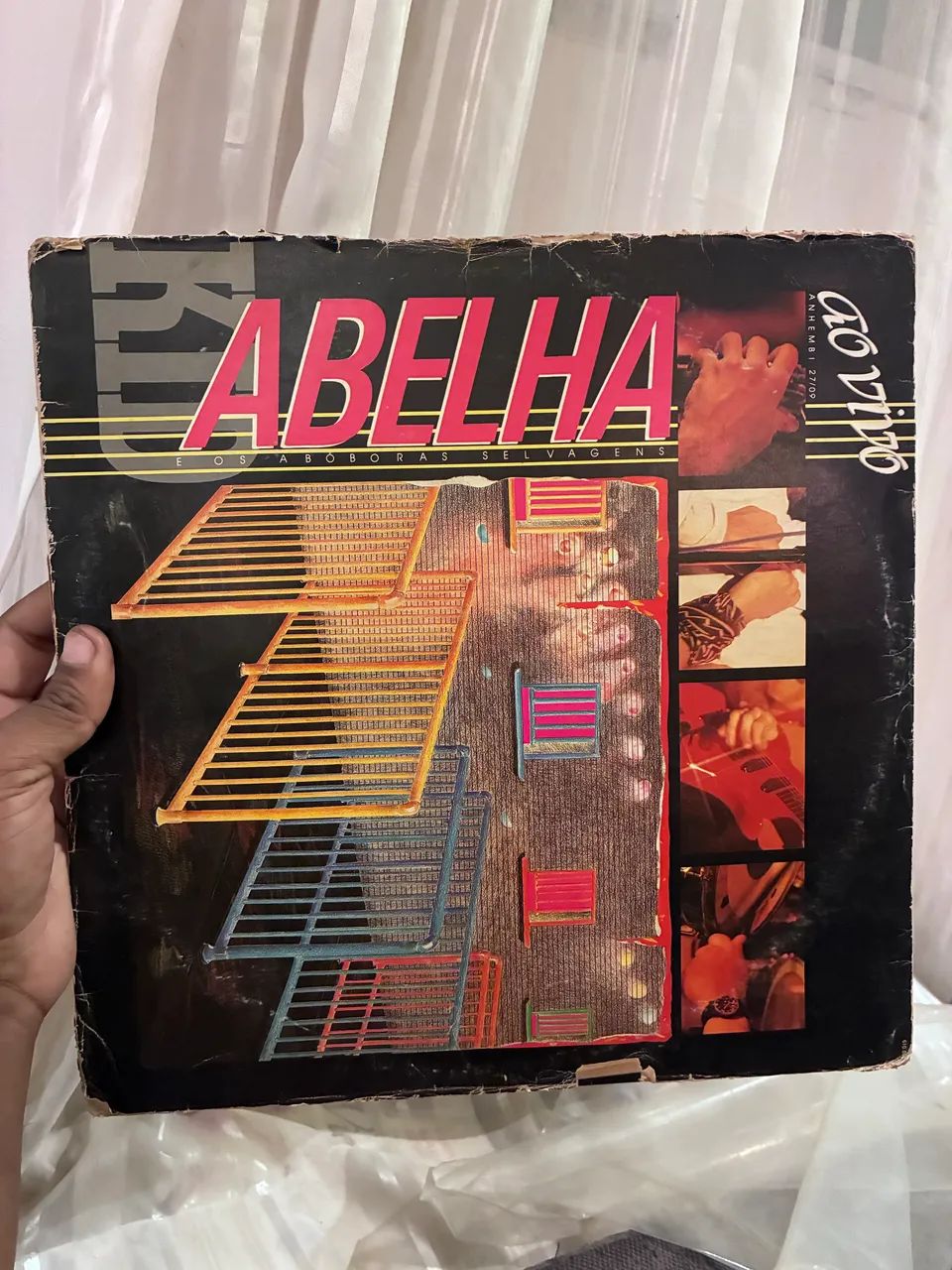 Disco Vinil Kid Abelha e os Abóboras Selvagens 
