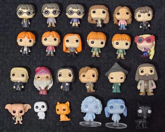 Funko Advent Calendar Harry Potter 2018 Sem Caixa 24 Pocket Pop 4 cms