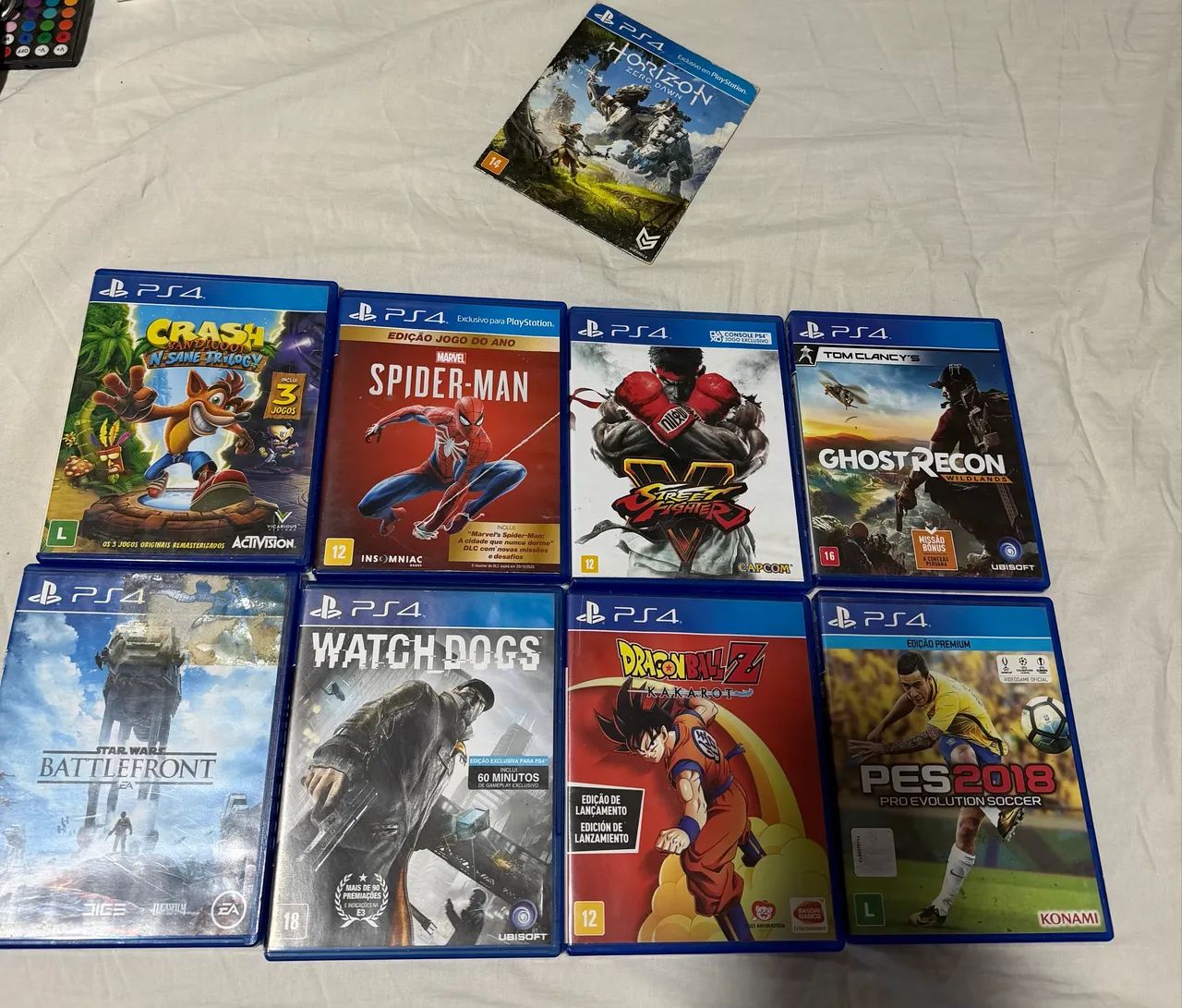 Ps4 + 2 controles + 9 jogos - Foto 2