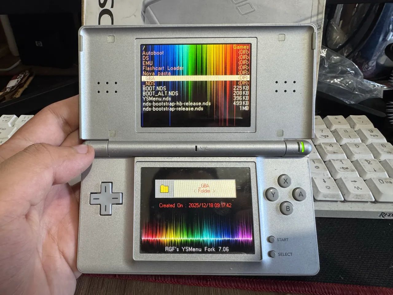 Nintendo DS Lite Desbloqueado na Caixa - Foto 2