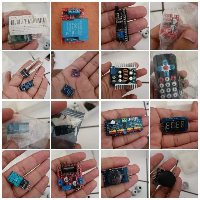 KIT MAKER COMPLETO DE COMPONENTES ELETRÔNICOS ? ARDUINO, ESP32, ROBÓTICA E AUTOMAÇÃO - Foto 2