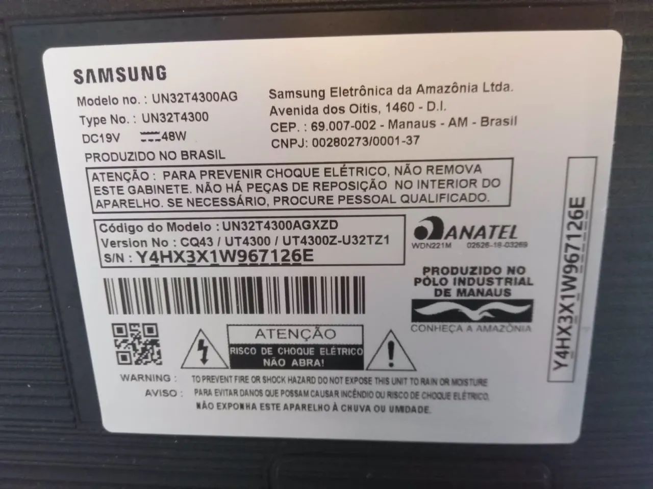 TV Samsung - Pouco usada - R$ 900 - Foto 3
