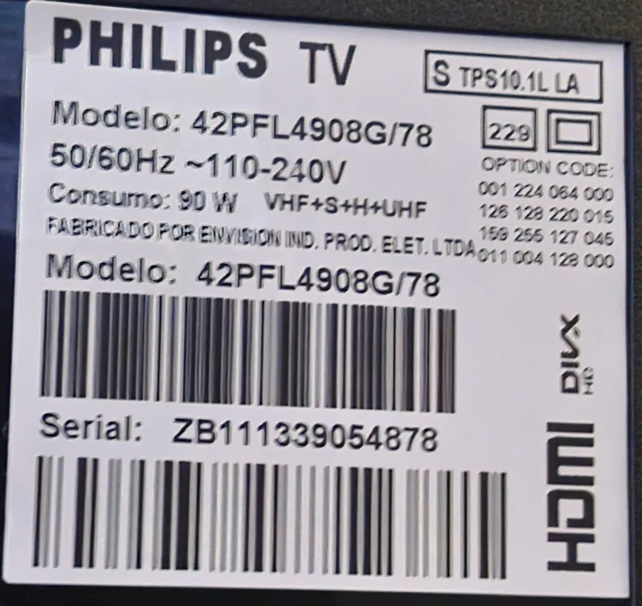 TV 42 polegadas Philips  - Foto 3
