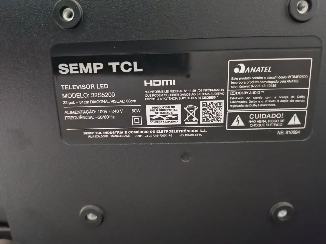 TV TCL 32 POLEGADAS - Foto 2