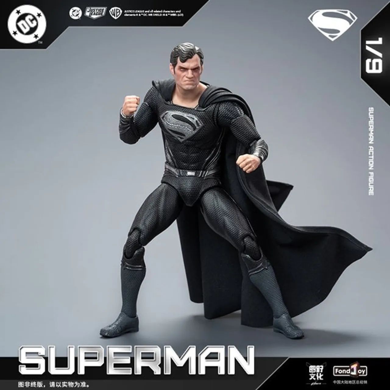 Action Figure Superman de Zack Snyder Lacrado - Original (Fondjoy). - Foto 5