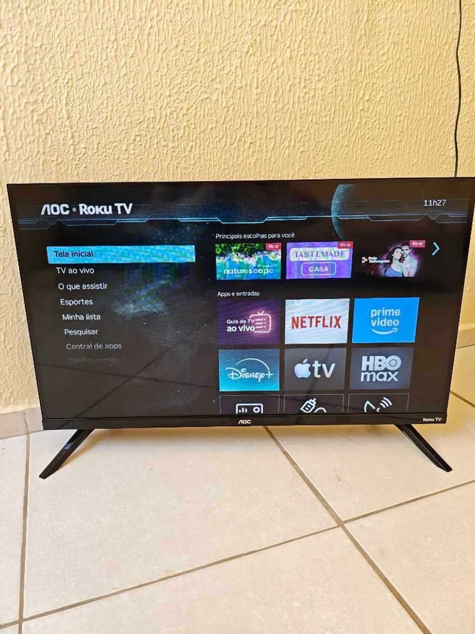 Tv smart 32 polegadas Aoc?Roku
