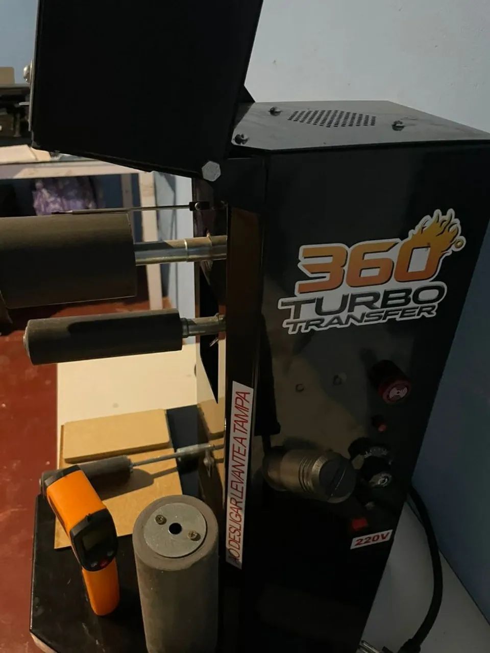 Máquina Transfer Giro 360(Ideal papa Copos, Canecas e Brindes) - Foto 3