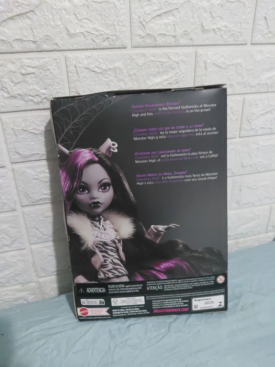 Monster high reel drama(caixa)