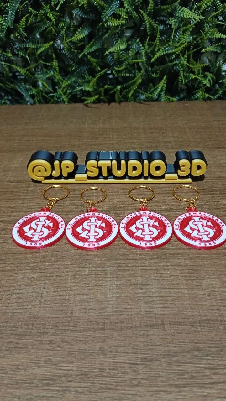 Kit 4 chaveiros do SC Internacional - Foto 2