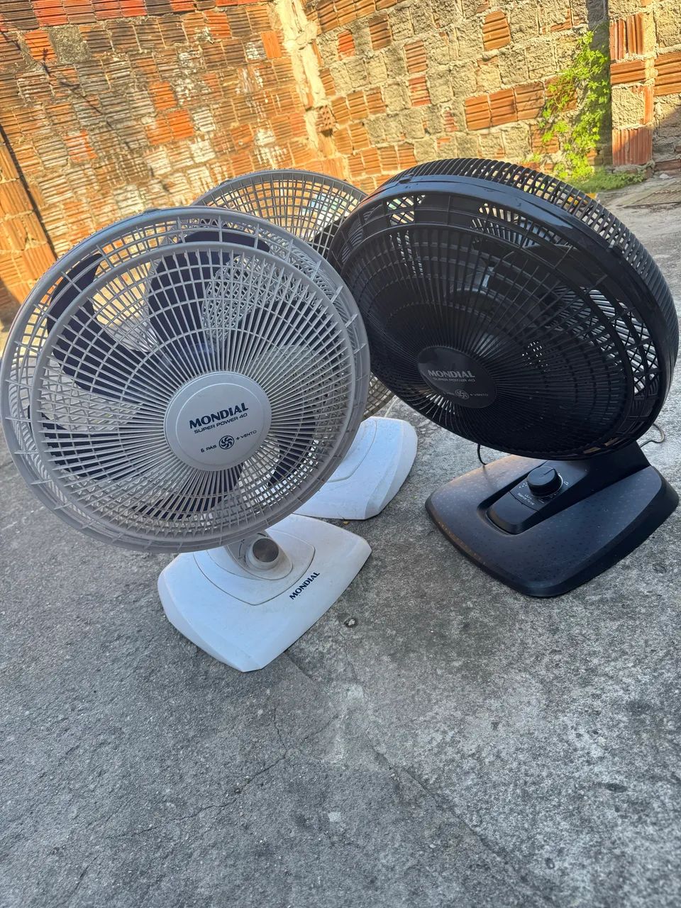 Ventiladores com defeito 