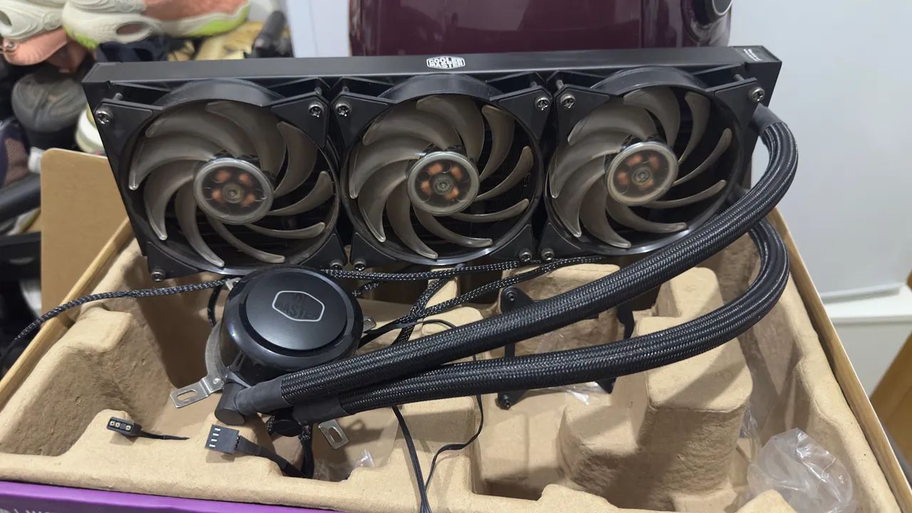 Water Cooler Cooler Master Masterliquid 360R Argb usado completo - Foto 2