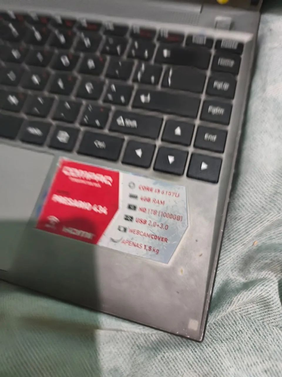 notebook compaq presario 434 