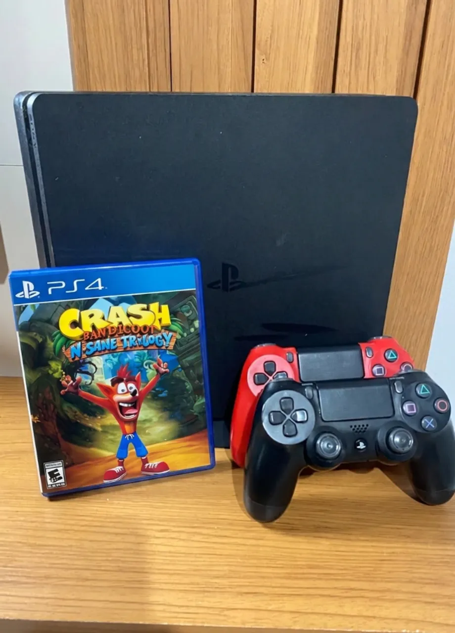 PS4 slim, 500gb - Jogos de Vídeo Game - Nova Glória 1513568982 | OLX