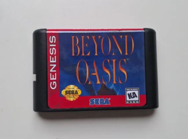 Jogo Beyond Oasis- Mega Drive