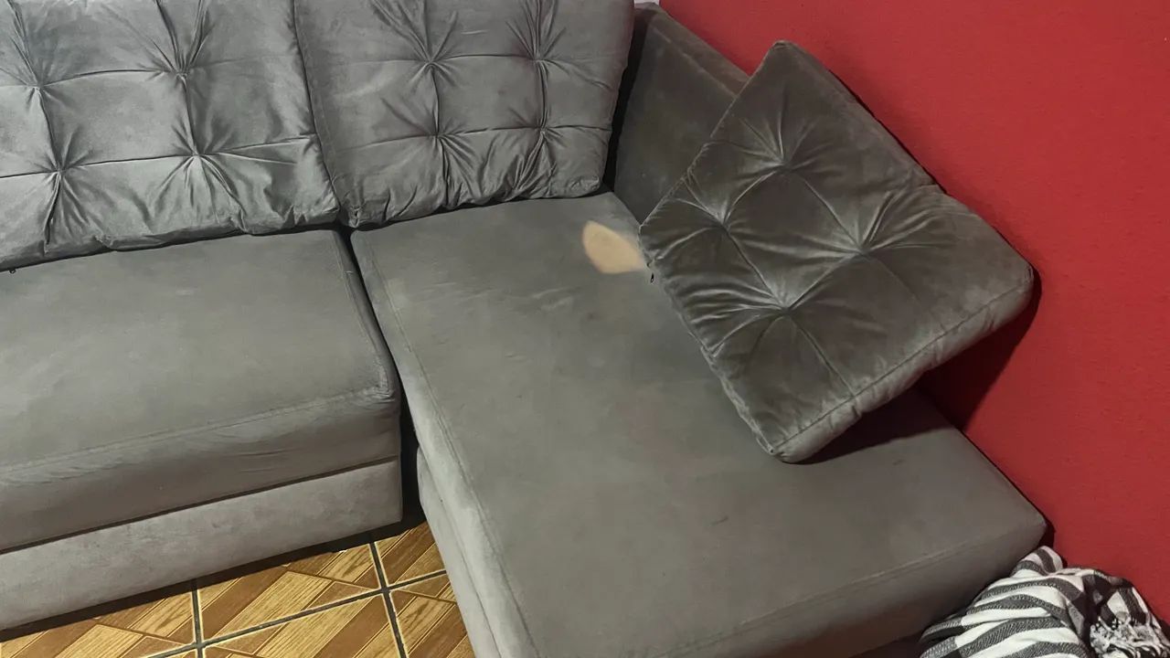 Sofá de canto em L muito conservado  - Foto 2