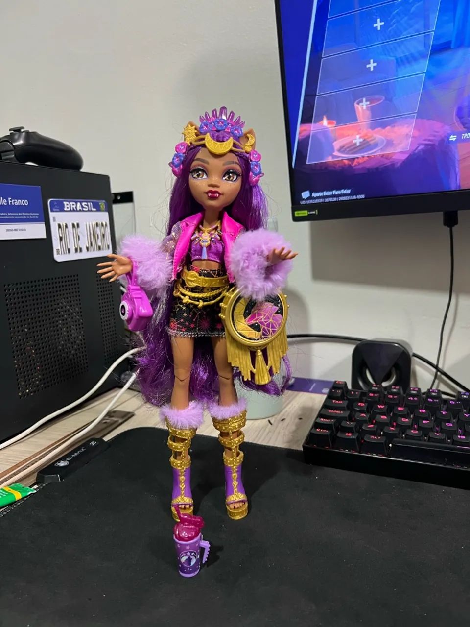 MONSTER HIGH CLAWDEEN MONSTER FEST