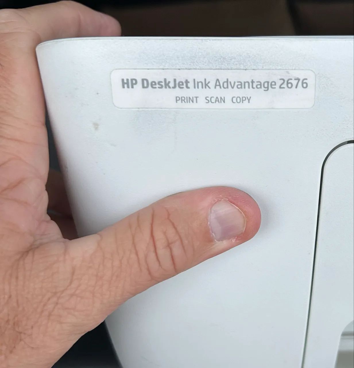 impressora multifuncional hp deskjet ink advantage 2676  - Foto 2