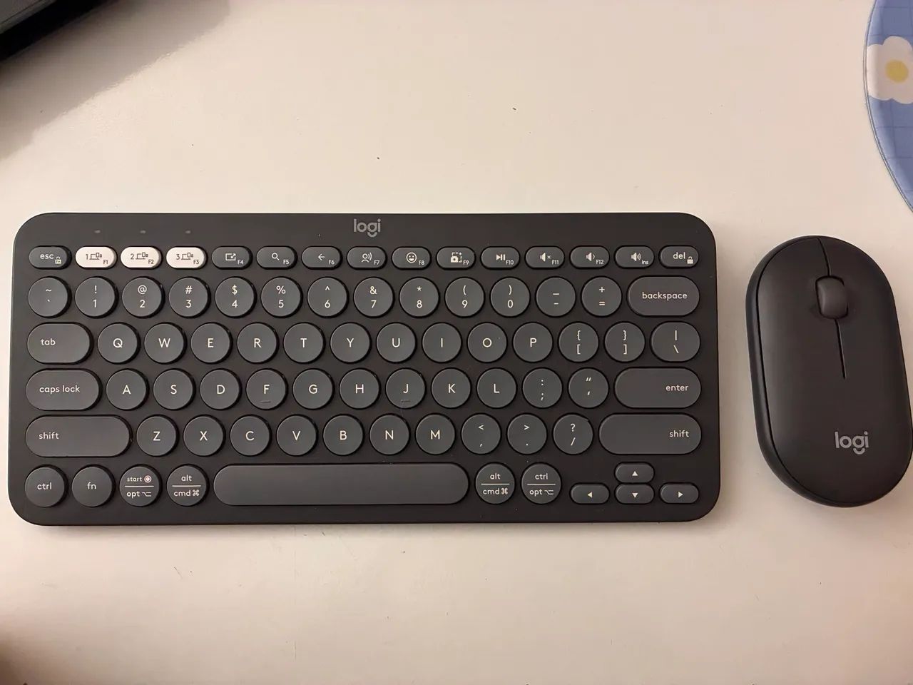 Kit teclado e mouse Logitech