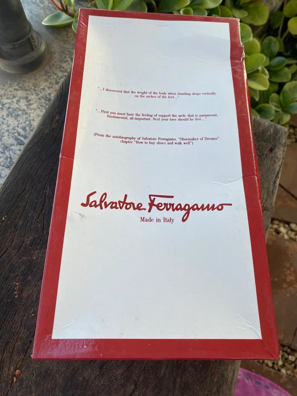 Caixa de sapato SALVATORE FERRAGAMO - Foto 4