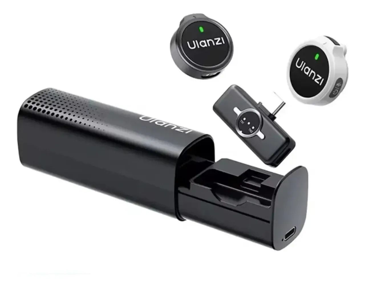 Ulanzi A21 2.4g Mini Microfone De Lapela Sem Fio Lightning
416602636672061443