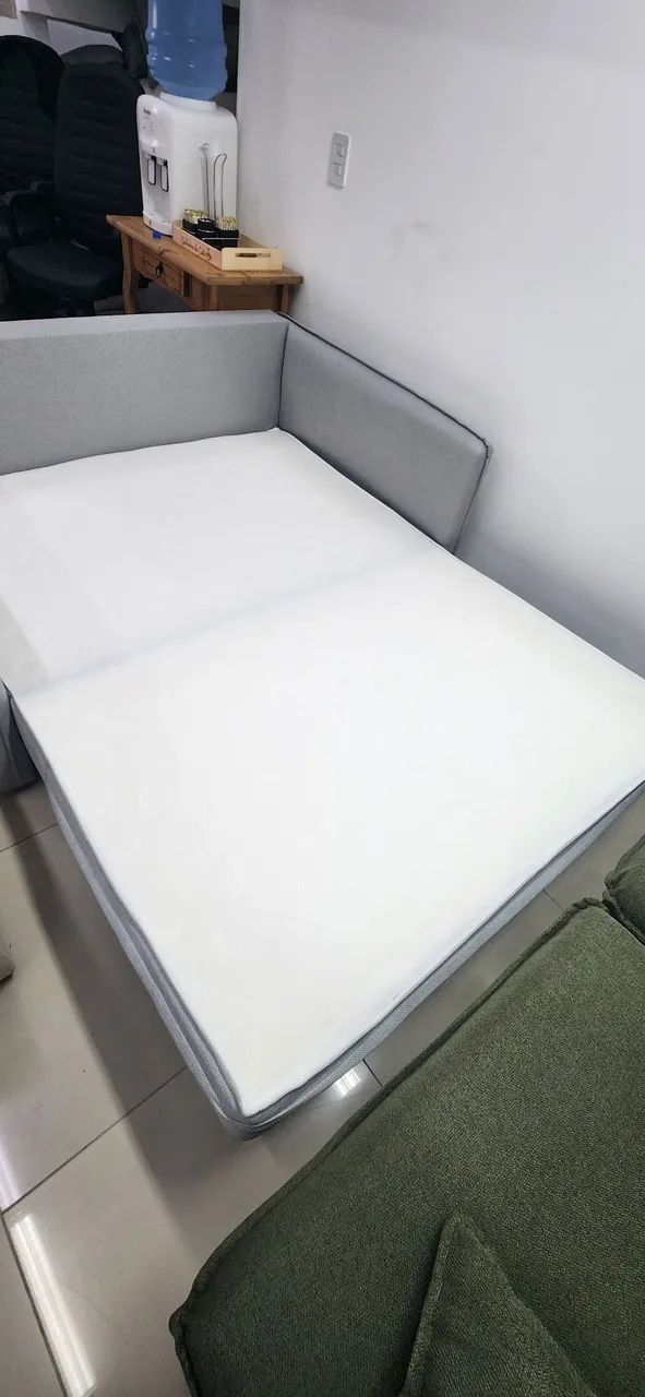 Sofá cama slim aproveite melhor seu espaço  - Foto 2