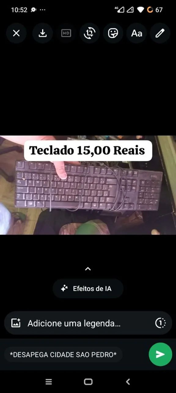 Teclado Computador