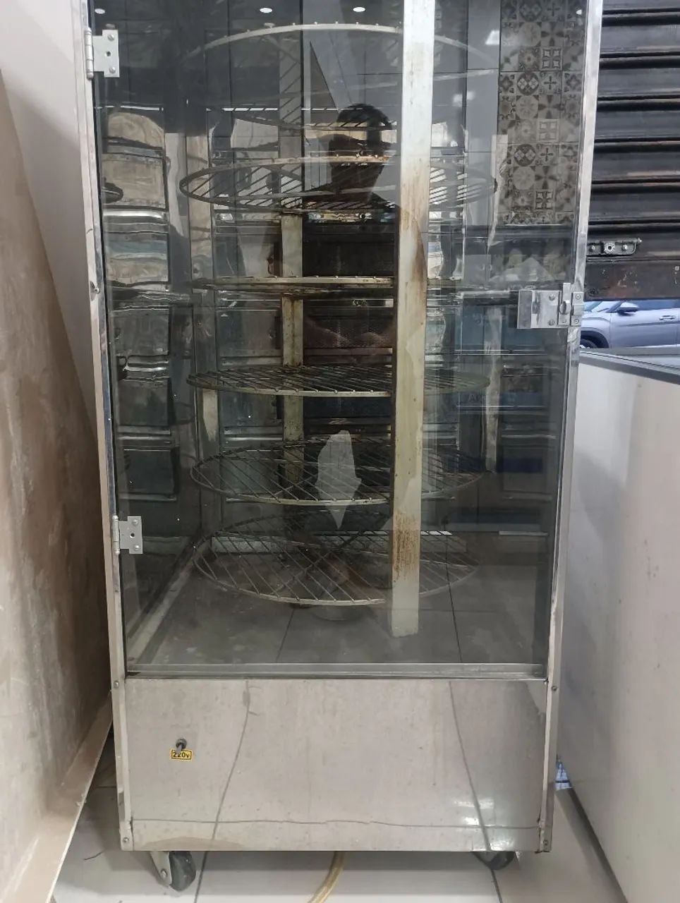 Máquina de assar frango giratório  - Foto 2