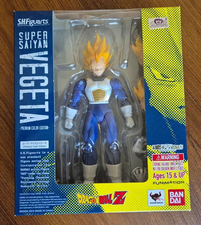DBZ Vegeta SSJ - SHF S.H.Figuarts "Premium Color Edition" (Bandai Original)