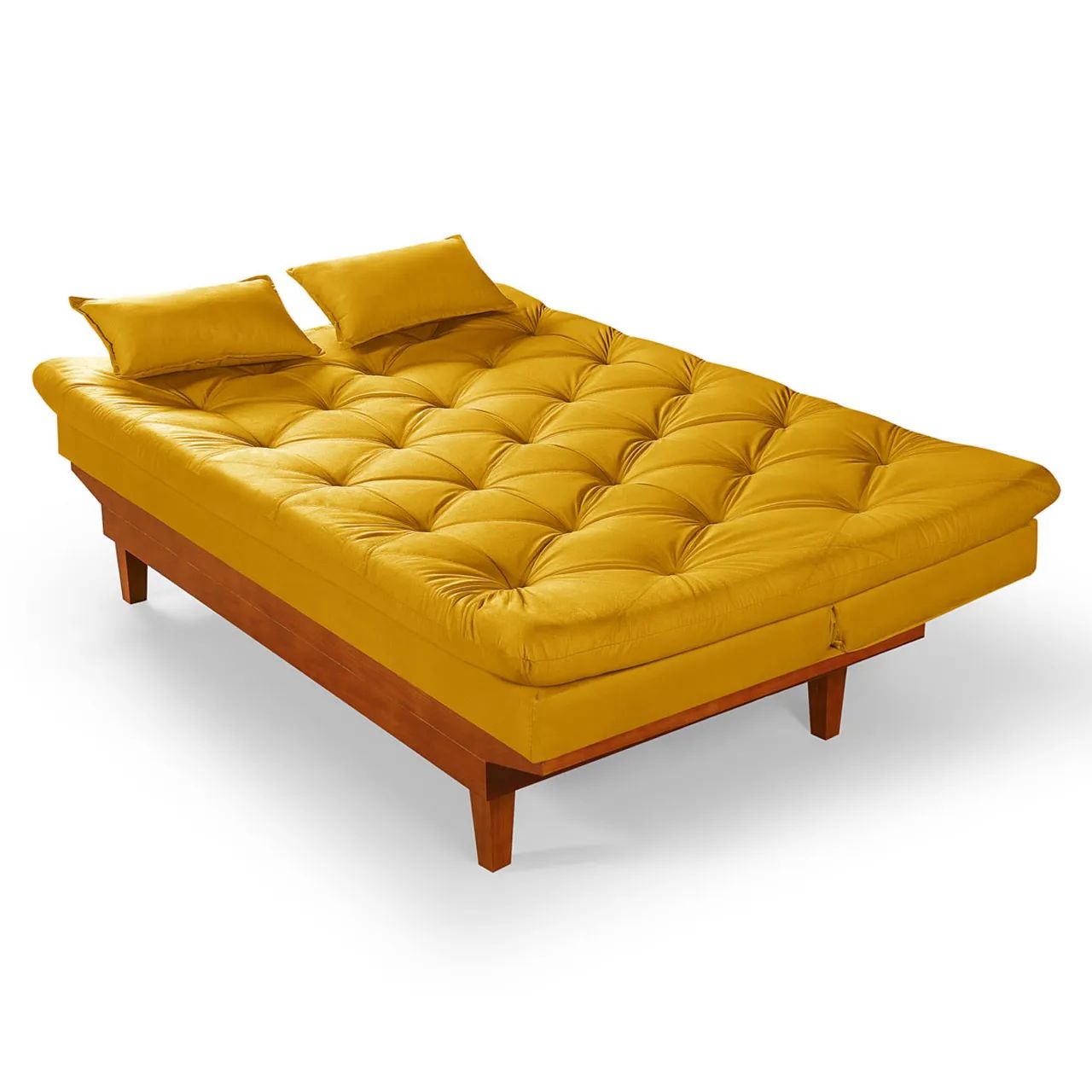SOFÁ CAMA MOSTARDA - Foto 3
