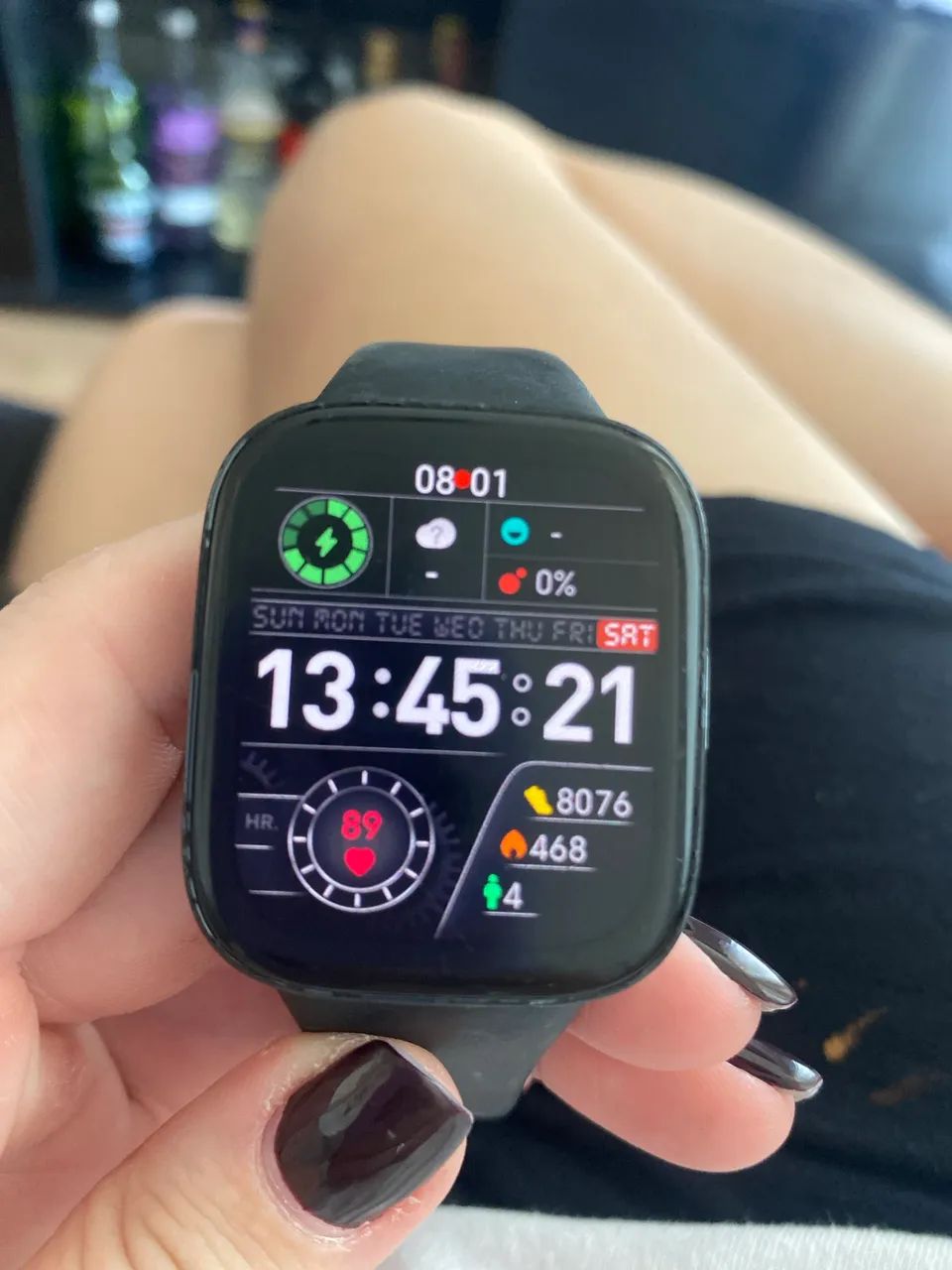 Smartwatch Xiaomi Redmi Watch 3 Original - Preto