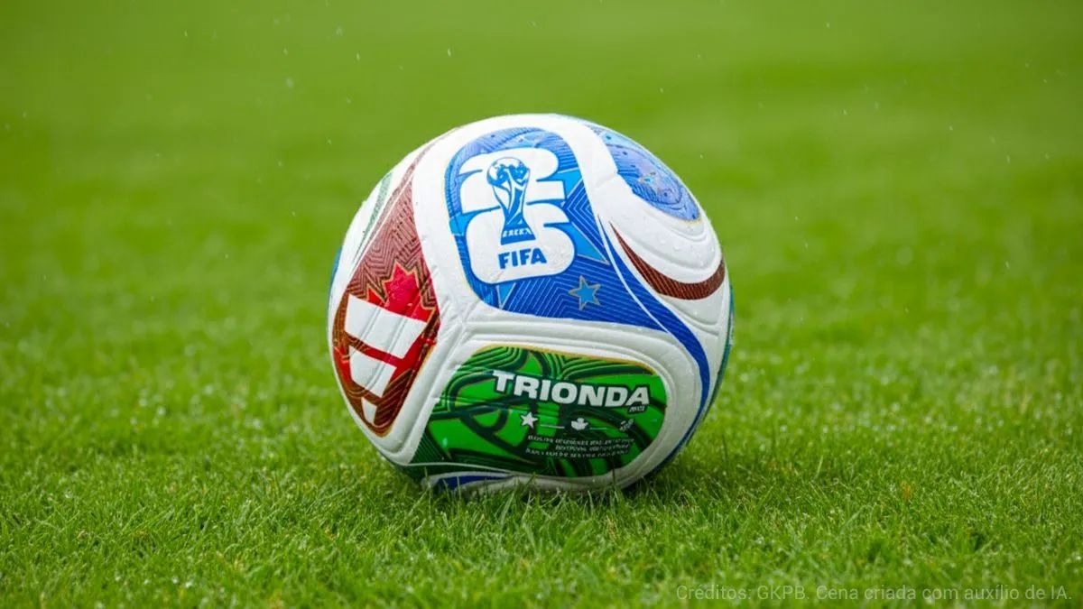 Bola de futebol adidas TRIONDA Copa do Mundo 2026