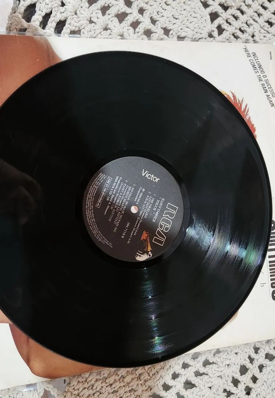 Disco de vinil EURYTHMICS TOUCH lp - Foto 3