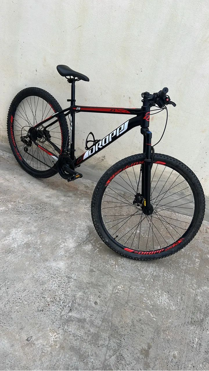 Bicicleta aro 29 freio a disco hidráulico
