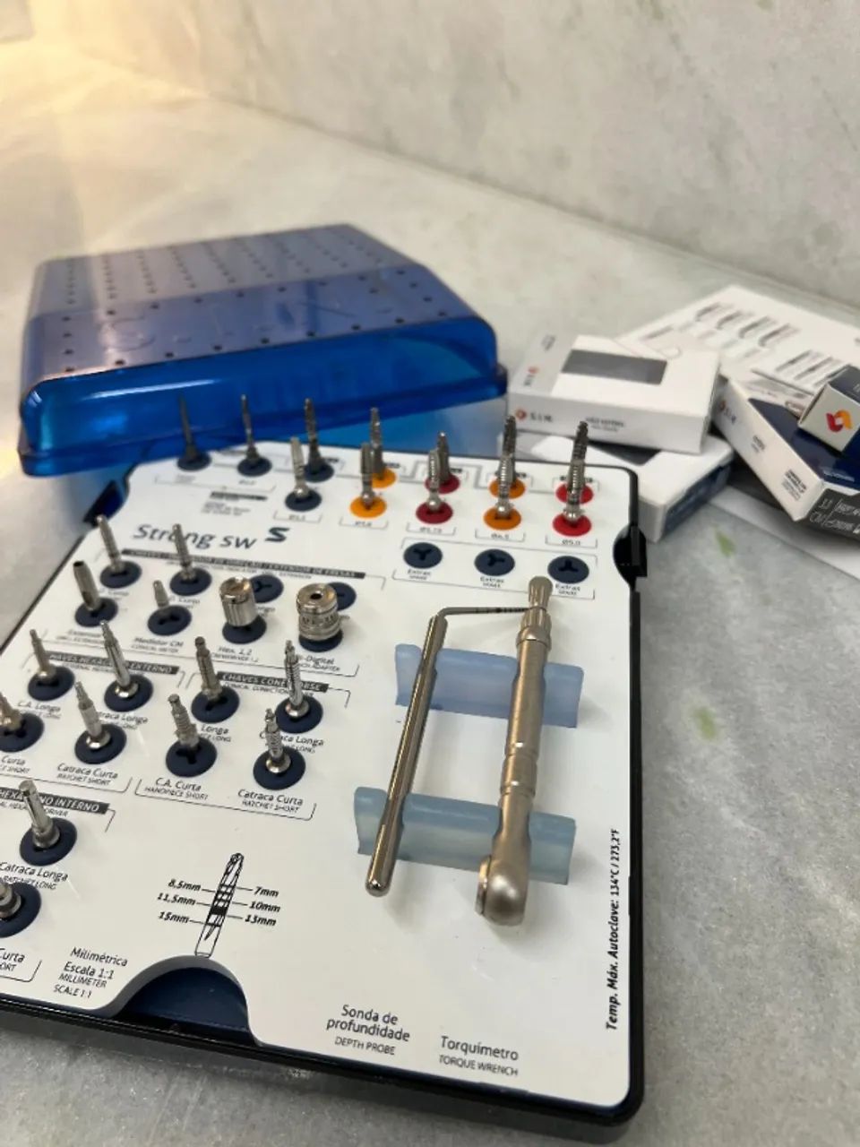 Kit para instalação de implantes - Foto 3