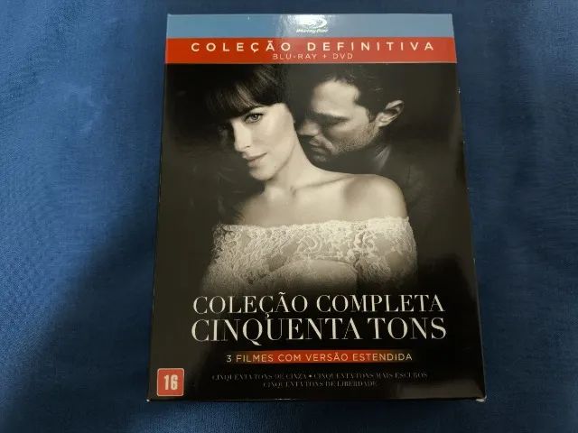 Trilogia Blu-ray e DVD - Cinquenta Tons de Cinza - 6 Discos - Foto 2