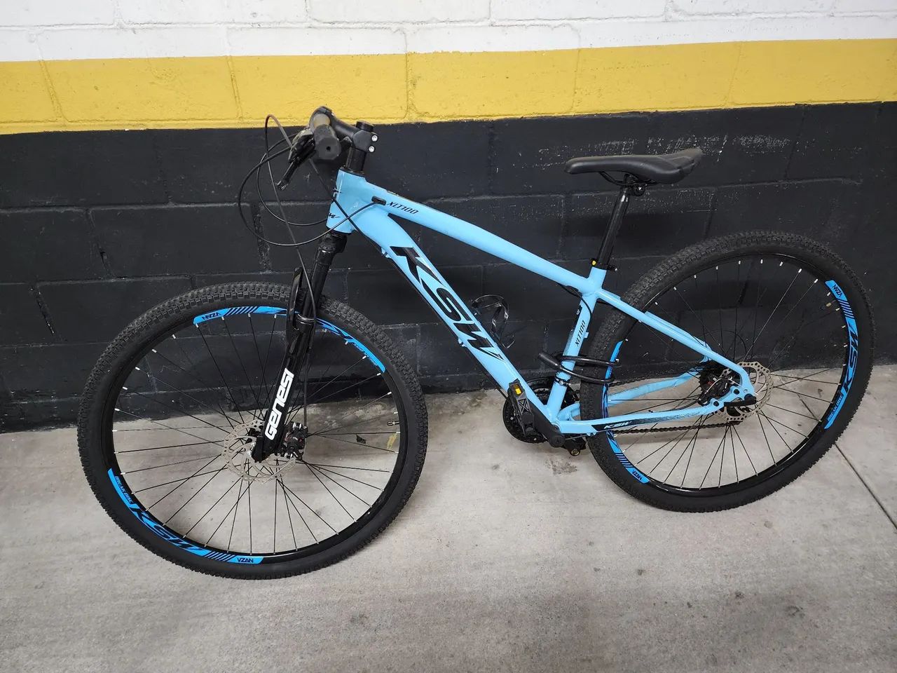Bicicleta KSW aro 29, 21 marchas e freio a disco - Foto 2