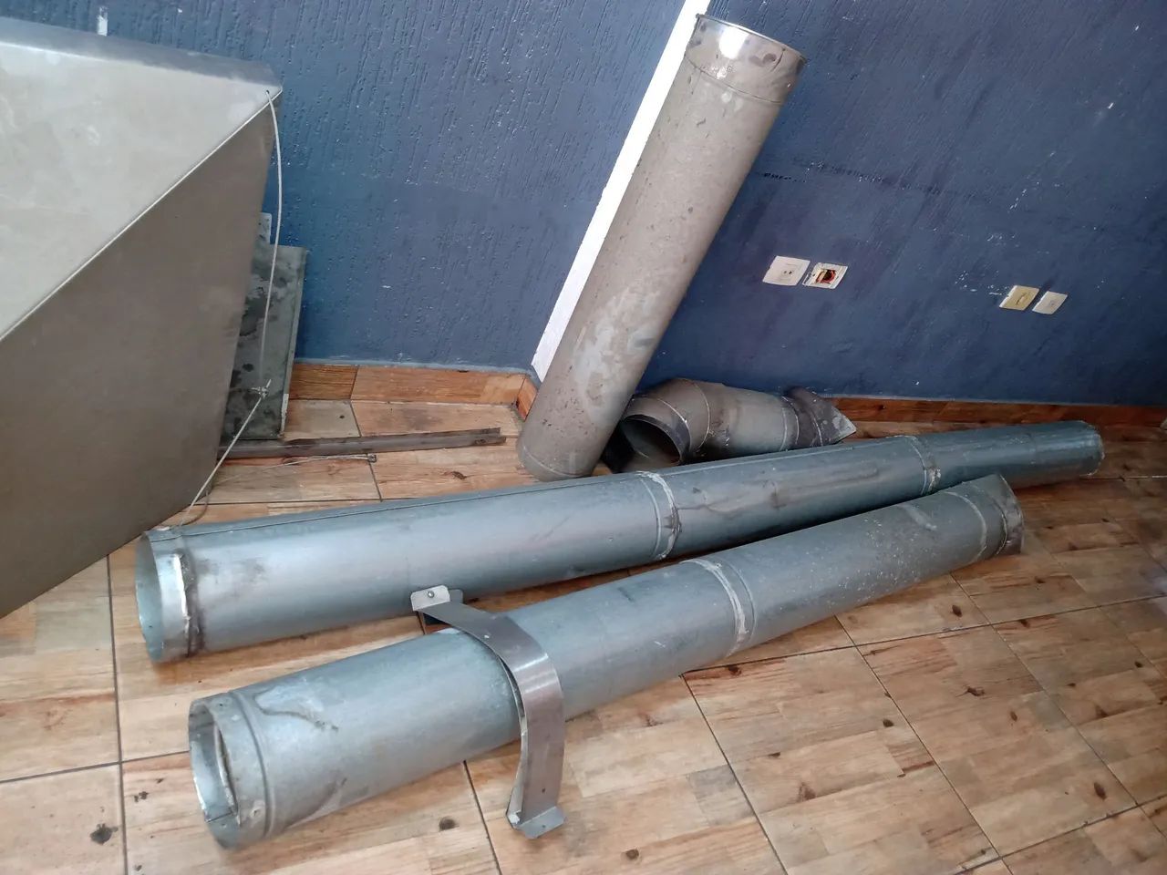 Exaustor completo com motor e cano de 9 MTR  - Foto 2