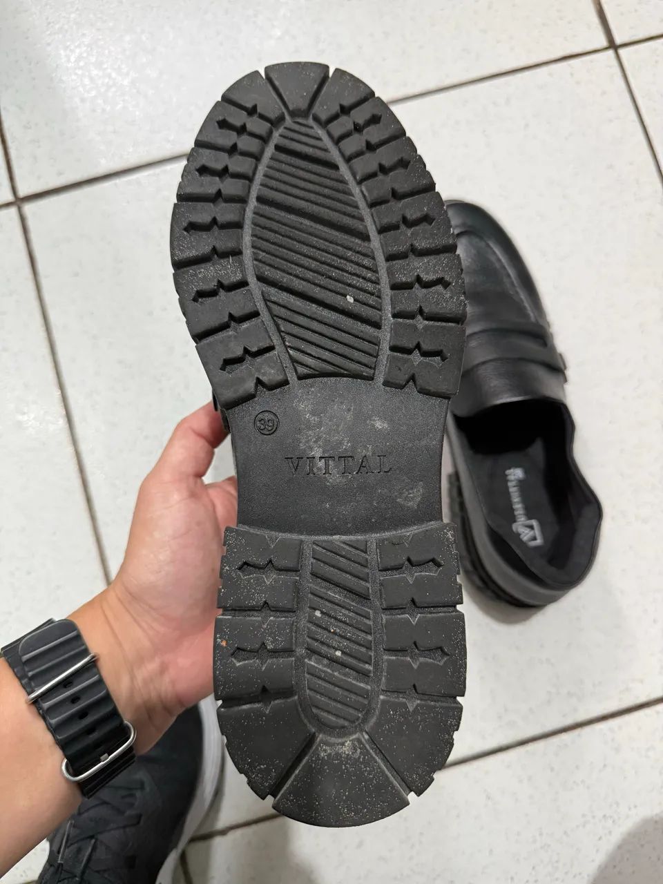 Mocassim Couro Legítimo 39 - Foto 4